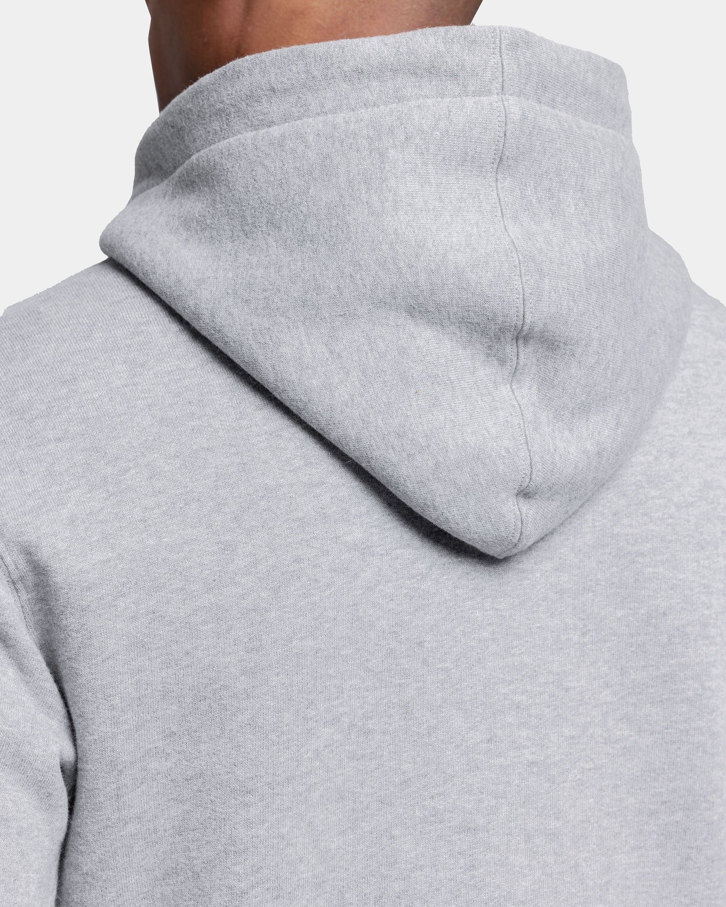 Gray Hoodie in Cotton Cashmere