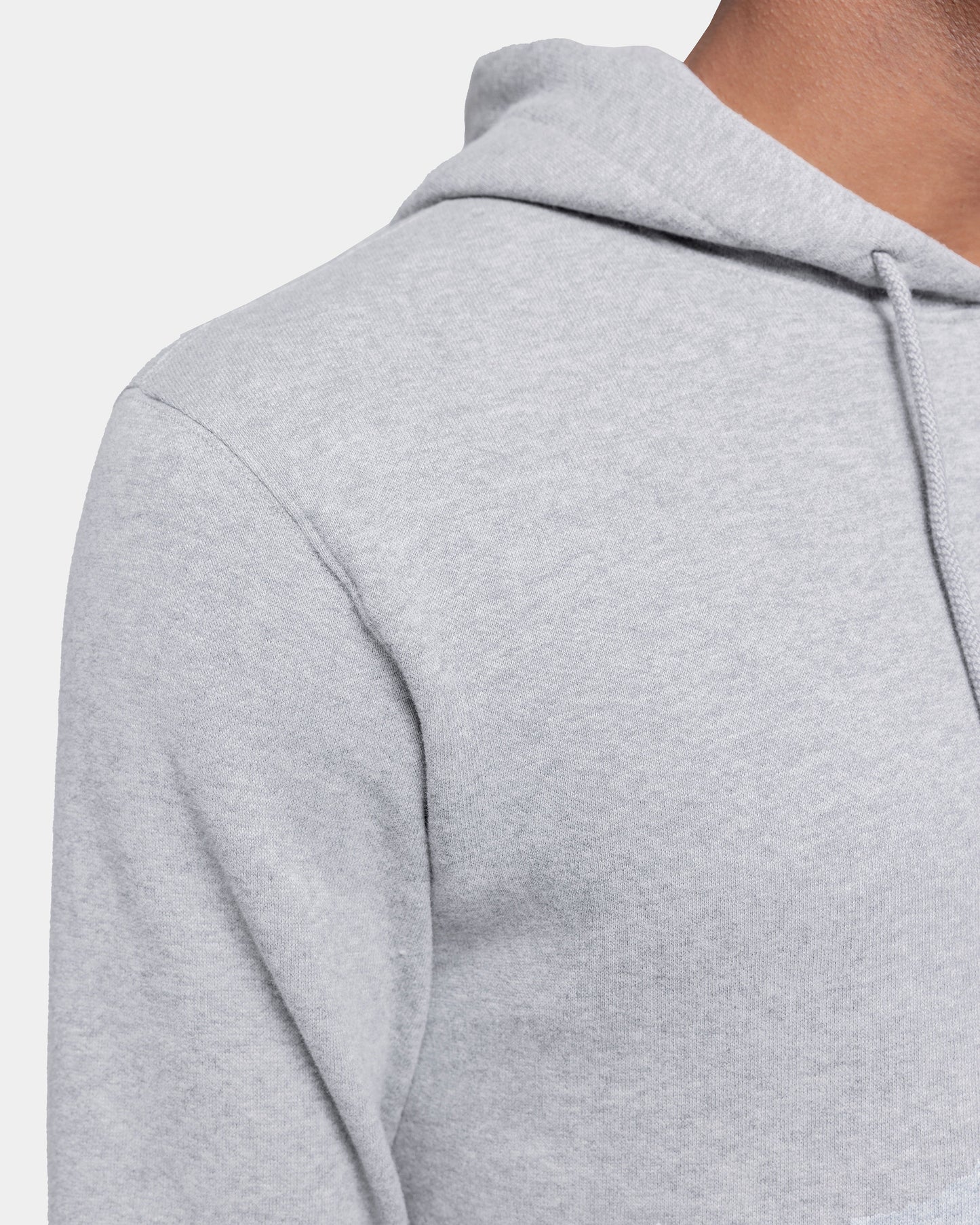 Gray Hoodie in Cotton Cashmere