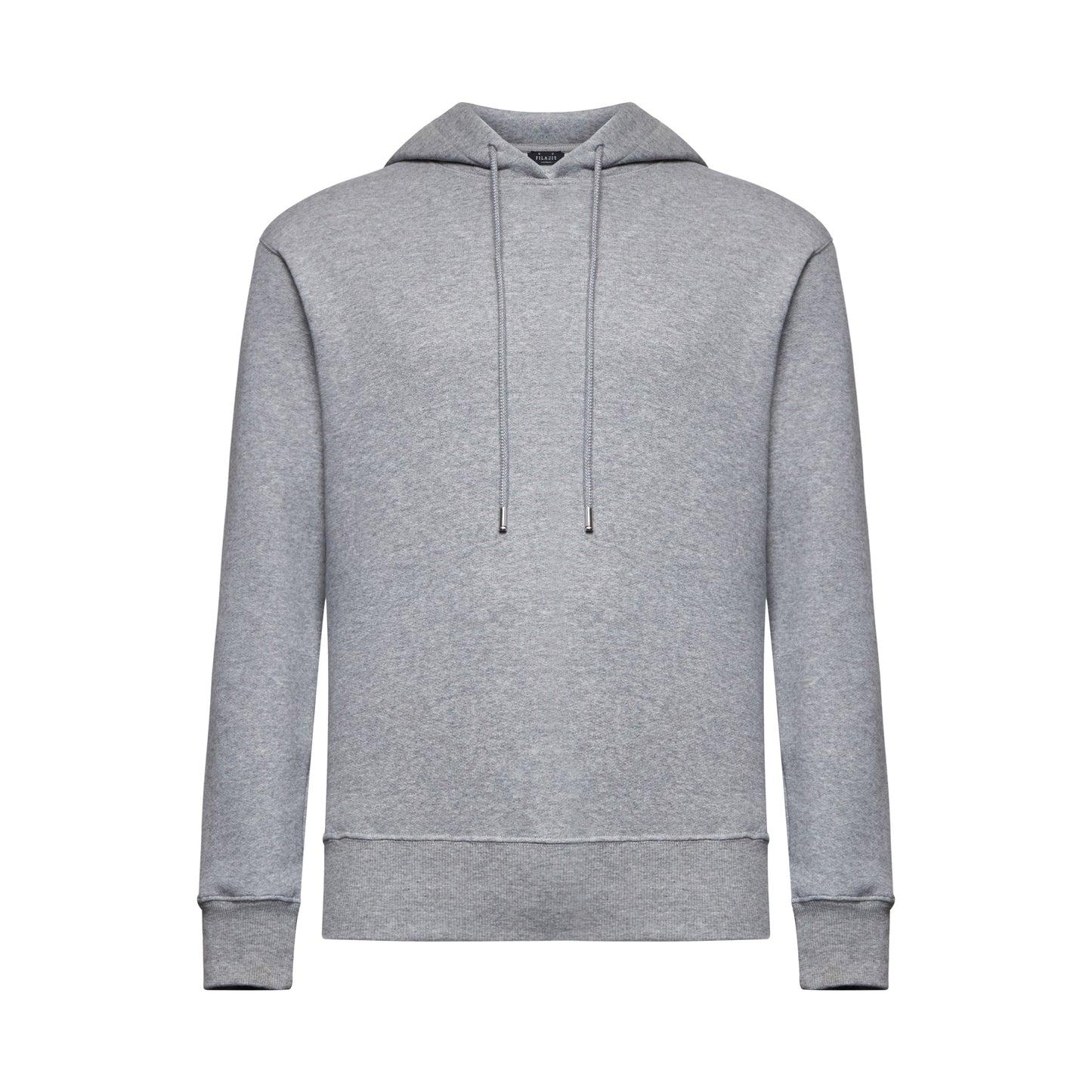 Gray Hoodie in Cotton Cashmere